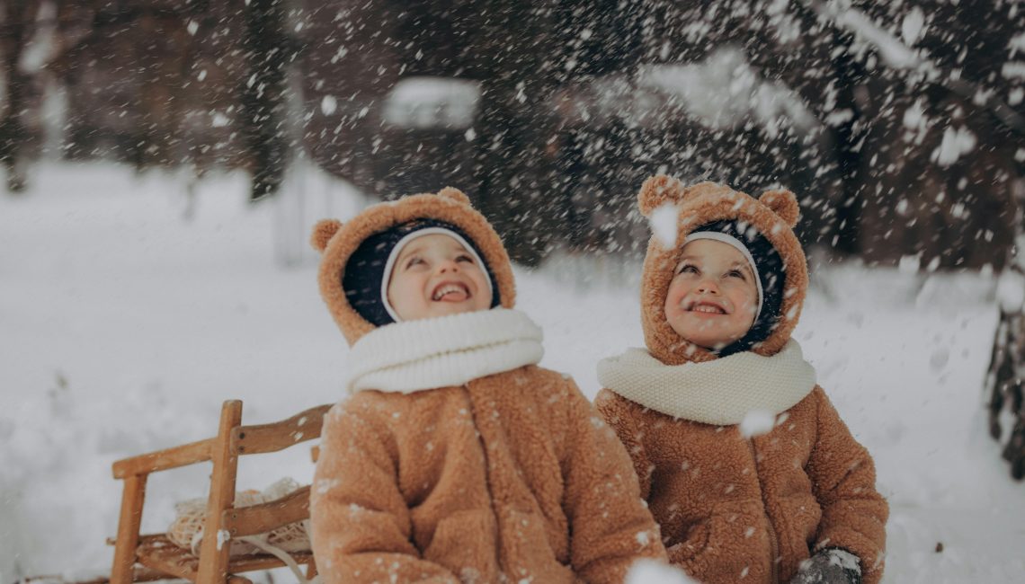 Dzieci na sankach